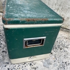 オールドダメージColemanスチールベルトクーラーボックス🍉プロフ必読の画像