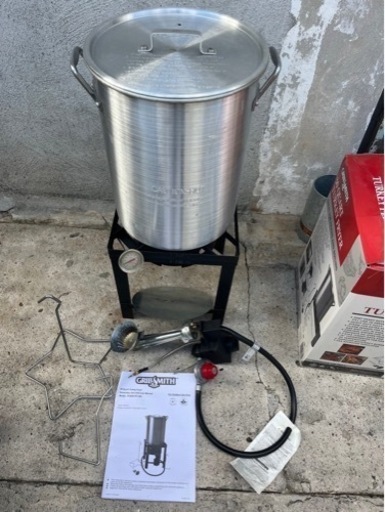 新品‼️未使用‼️ターキーフライヤー調理器具プロフ必読