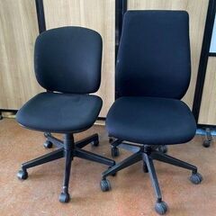 事務椅子　オフィスチェア　デスクチェア　2脚セット　キャスター脚...
