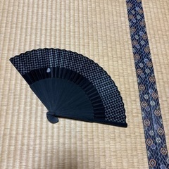 【お値下げ可】未使用❗️メンズ下駄XＬ　扇子付きの画像