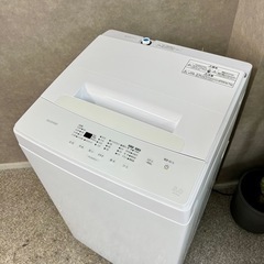 ☑︎ご成約済み🤝　IRIS OHYAMA 一人暮らし洗濯機5kg✨ 2022年製⭕️の画像