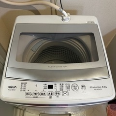 アクア　２０２３年式　全自動洗濯機 6.0kg の画像