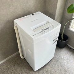 ☑︎ご成約済み🤝 TOSHIBA 一人暮らし洗濯機 4.5kg✨ 2019年製⭕️の画像