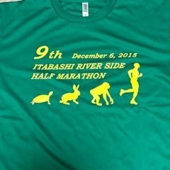 マラソン大会Tシャツ Mサイズ2枚　メンズの画像