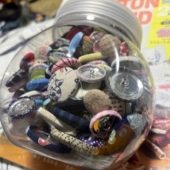 ハンドメイド　くるみボタン