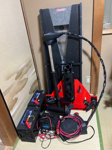 モーターガイド x3 70v レンタルボートセット　価格相談