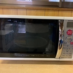 シャープ 電子レンジ　RE-180KS-W