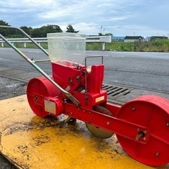手押し播種機 ごんべえ HS-120 向井工業　種蒔 ベルト繰上...