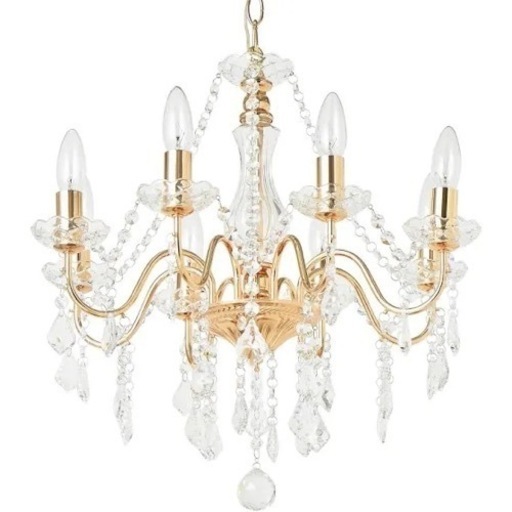 ❗️Francfranc シャンデリア❗️掲載7/20まで　6灯