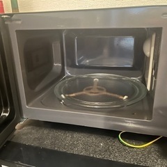 単機能電子レンジ（使用期間約1年・美品）の画像