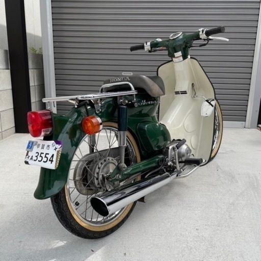 カスタム多数！ローダウンスーパーカブ50 AA01 FIキック一発　4mini スーパーカブ 50cc ローダウン カスタム USDM C50 AA01 (L) 甲南の