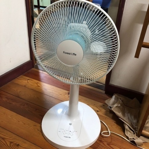 フォレストライフ　扇風機　2018年製