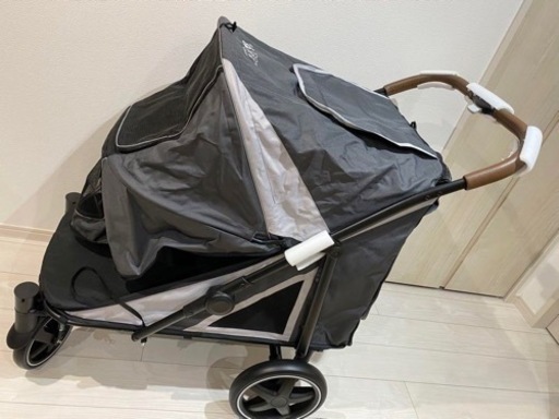 大型犬 ペットカート ペット用バギー 多頭飼い ワンタッチ折りたたみ