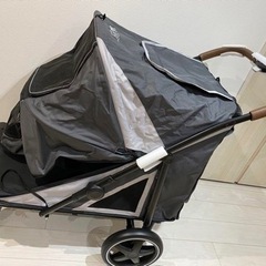大型犬 ペットカート ペット用バギー 多頭飼い ワンタッチ折りたたみ