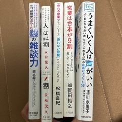 ビジネス本5冊セットの画像