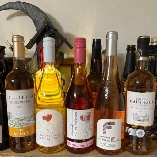 色んなワイン9本】赤/白/オレンジ/ロゼ