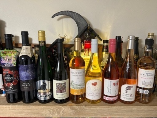 【色んなワイン9本】赤/白/オレンジ/ロゼ