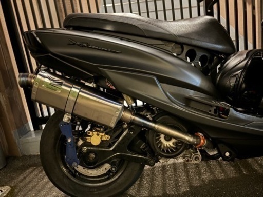 シグナス4型　5型　ホットラップチタンマフラー