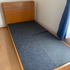 家具 ベッド シングルベッド