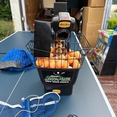 【美品】卓球マシーン単品！ニューギー・1080 定価108,000円の画像