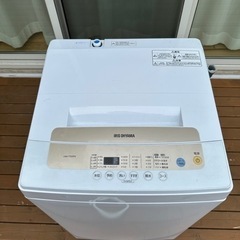 2021年製 アイリス 全自動洗濯機5.0kgの画像