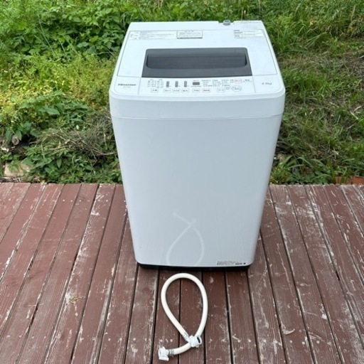 2018年製ハイセンス全自動洗濯機4.5kg