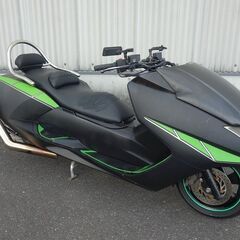 バイク　ビッグスクーター　ヤマハ　マグザム　カスタム車　実動車　...