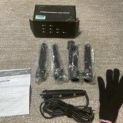 コテ　ヘアアイロン新品の5本セット