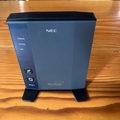 NEC無線LANルーターの画像