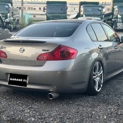 V36スカイライン 250GT  T-DEMAND車高調の画像