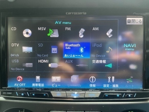 車のパーツ カーナビ、テレビ
