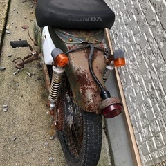 ホンダカブ 旧車 部品取り レストア用 バイクの画像