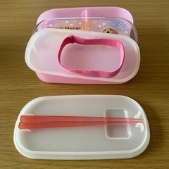 お弁当箱　ピンク　二段の画像