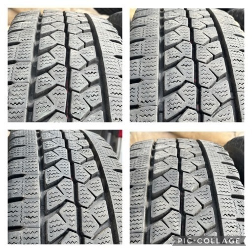 soldout 　スタッドレス！8分山　ブリヂストン　ブリザックw979 215/70R15 /十勝手渡•配送可/ハイエース等