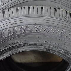 ★(A-2)軽トラ・軽バンに！DUNLOP 145/80R12 80/78N VAN01 TL 4本セット!工賃込み20,000円！の画像