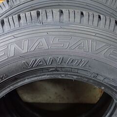 ★(A-2)軽トラ・軽バンに！DUNLOP 145/80R12 80/78N VAN01 TL 4本セット!工賃込み20,000円！の画像