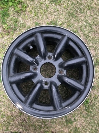 ワタナベ 8スポーク Bタイプ 13インチ 6J 114.3 4本セット AE86 KP スターレット サニー 等旧車に