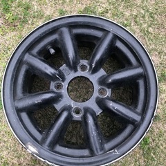 ワタナベ 8スポーク Bタイプ 13インチ 6J 114.3 4本セット AE86 KP スターレット サニー 等旧車にの画像