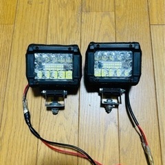 LEDライト　20LED 60w 作業灯　フォグスポット　中古品の画像