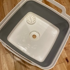 【受け渡し済】折りたたみ食器入れ