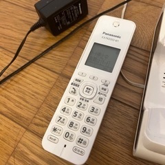 パナソニック　ナンバーディスプレイ対応している電話機を差し上げますの画像