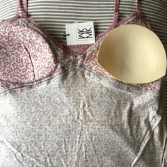 ☆新品☆ カップ付きキャミソール　綿素材　ミッシェルクラン　☆新品☆の画像