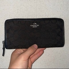 コーチ 財布 COACH　ブラック 美品の画像