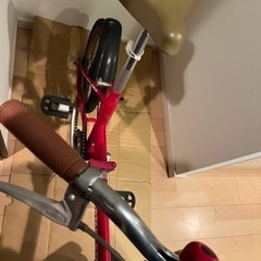 折り畳み自転車　ジャンク品　CAPTAIN  STAGの画像