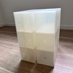 無印良品　ポリプロピレンケース