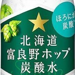 ★値下げ！11月30日まで★ポッカサッポロ 北海道富良野ホップ炭酸水 500ml × 24本の画像