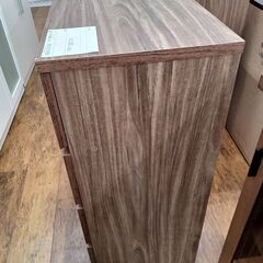 ★ジモティ割あり★  チェスト ブラウン H90×D39×W60 クリーニング済み MT1544の画像