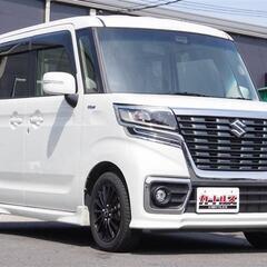 【自社ローン】スペーシアカスタム HYBRID GS ☆最長３６...