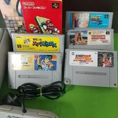 任天堂 SFC スーパーファミコン♪本体♪動作品♪ソフト♪5本セット マリオ ドラゴンボール他の画像