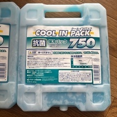 (受け渡し完了)引越し処分 カインズ クーラーボックス25L、保冷パック2個セット ブルーイエローオリジナルカラー販売終了品の画像